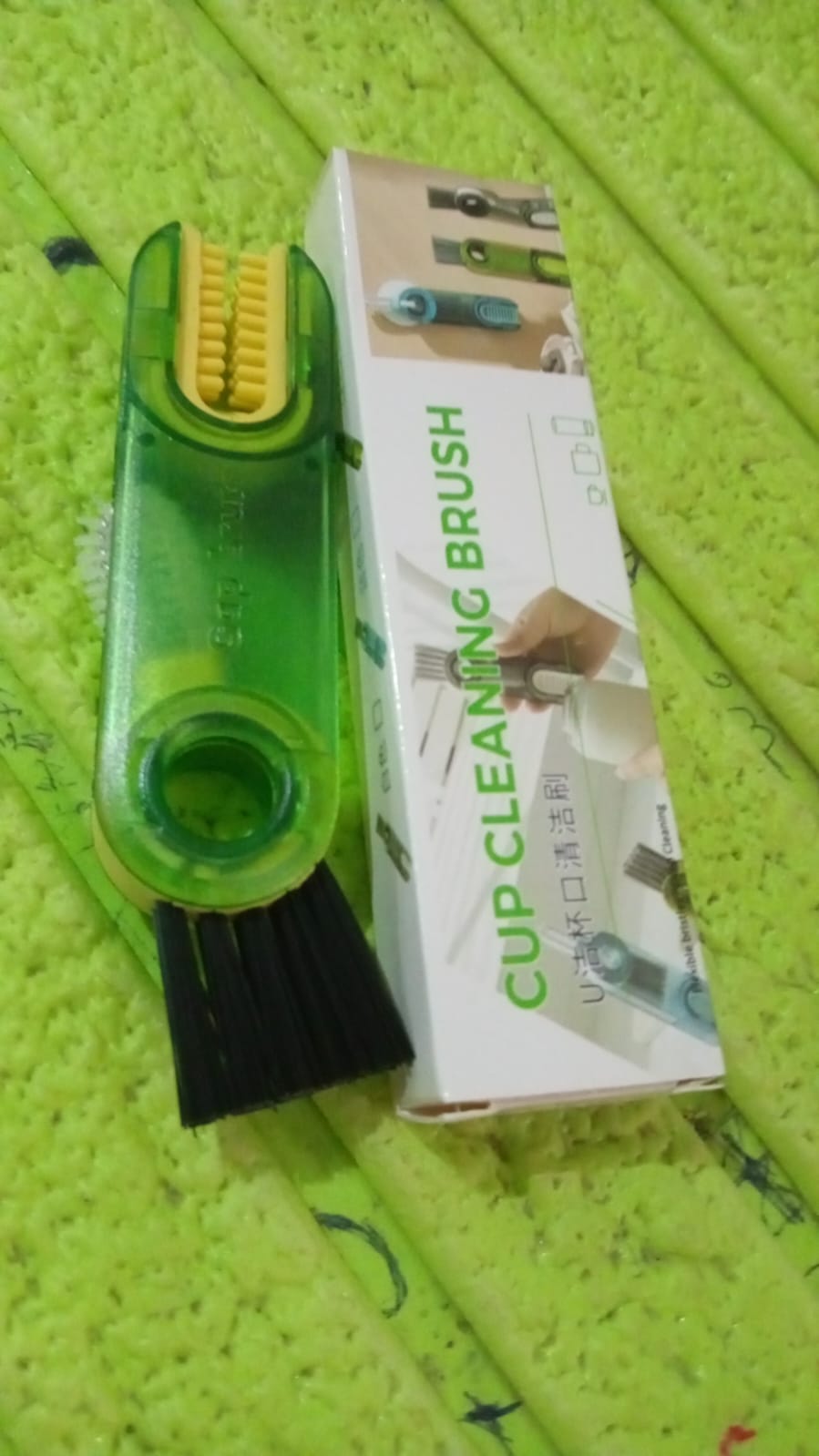 3-in-1 Multifunctional Bottle & Cup Cleaning Brush – Lid & Cover Scrubber for Kitchen (1 Pc) 3-in-1 Multifunctional Bottle & Cup Cleaning Brush – Lid & Cover Scrubber for Kitchen (1 Pc)